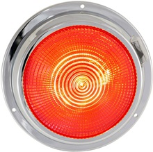 5.5" LED dome light red