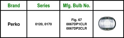 Perko 0120 nav light