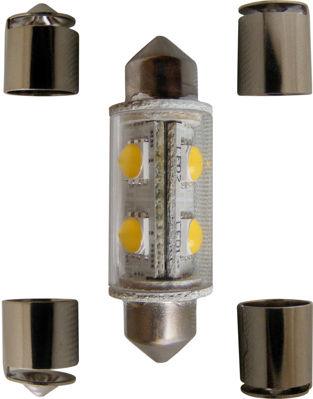 36-44mm marine LED festoon nav bulb