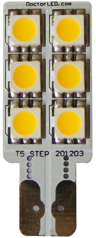 wedge base LED bulb