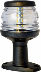 aq20_1_2 Aqua Signal series 20 anchor light with Dr. LED bulb.